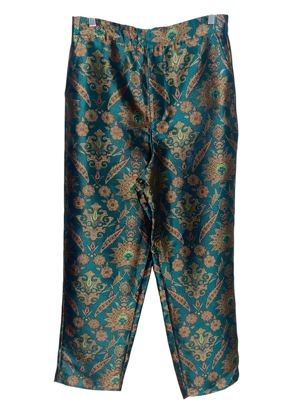 Maeve Anthropologie Pants Womens Medium Melyssa Jacquard Brocade Boho Fall New